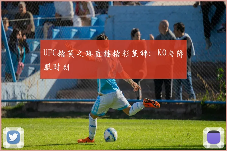 UFC精英之路直播精彩集锦：KO与降服时刻